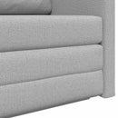 Sovesofa Skygrå 124 x 71 x 78 cm Stof