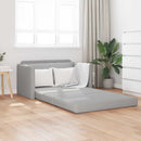 Sovesofa Skygrå 124 x 71 x 78 cm Stof