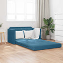 Sovesofa Blå 124 x 71 x 78 cm Fløjl