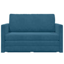 Sovesofa Blå 124 x 71 x 78 cm Fløjl