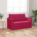 Sovesofa Vinrød 124 x 71 x 78 cm Fløjl