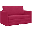 Sovesofa Vinrød 124 x 71 x 78 cm Fløjl