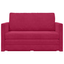 Sovesofa Vinrød 124 x 71 x 78 cm Fløjl