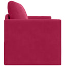 Sovesofa Vinrød 124 x 71 x 78 cm Fløjl