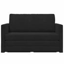 Sovesofa Sort 124 x 71 x 78 cm Fløjl