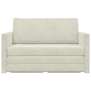 Sovesofa Creme 124 x 71 x 78 cm Fløjl