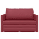 Sovesofa Vinrød 124 x 71 x 78 cm Kunstlæder