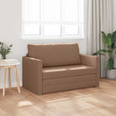 Sovesofa Cappuccino 124 x 71 x 78 cm Kunstlæder