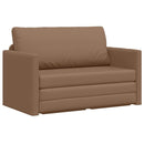 Sovesofa Cappuccino 124 x 71 x 78 cm Kunstlæder