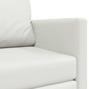 Sovesofa Hvid 124 x 71 x 78 cm Kunstlæder