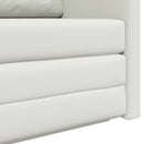 Sovesofa Hvid 124 x 71 x 78 cm Kunstlæder
