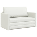 Sovesofa Hvid 124 x 71 x 78 cm Kunstlæder