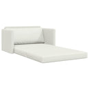 Sovesofa Hvid 124 x 71 x 78 cm Kunstlæder