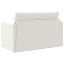 Sovesofa Hvid 124 x 71 x 78 cm Kunstlæder