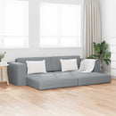 Sovesofa Lysegrå 245 x 78 x 77 cm Stof