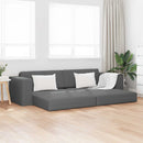 Sovesofa Mørkegrå 245 x 78 x 77 cm Stof