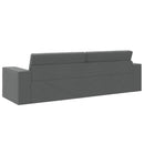 Sovesofa Mørkegrå 245 x 78 x 77 cm Stof
