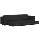 Sovesofa Sort 245 x 78 x 77 cm Stof