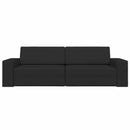 Sovesofa Sort 245 x 78 x 77 cm Stof