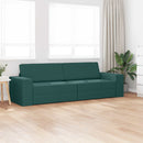 Sovesofa Mørkegrøn 245 x 78 x 77 cm Stof