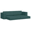 Sovesofa Mørkegrøn 245 x 78 x 77 cm Stof