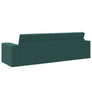 Sovesofa Mørkegrøn 245 x 78 x 77 cm Stof