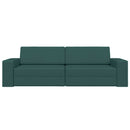 Sovesofa Mørkegrøn 245 x 78 x 77 cm Stof