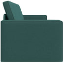 Sovesofa Mørkegrøn 245 x 78 x 77 cm Stof