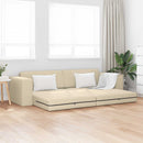 Sovesofa Creme 245 x 78 x 77 cm Stof