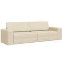 Sovesofa Creme 245 x 78 x 77 cm Stof