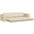 Sovesofa Creme 245 x 78 x 77 cm Stof