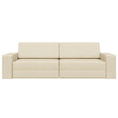Sovesofa Creme 245 x 78 x 77 cm Stof