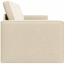 Sovesofa Creme 245 x 78 x 77 cm Stof