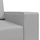 Sovesofa Skygrå 245 x 78 x 77 cm Stof