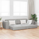 Sovesofa Skygrå 245 x 78 x 77 cm Stof