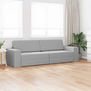Sovesofa Skygrå 245 x 78 x 77 cm Stof