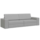 Sovesofa Skygrå 245 x 78 x 77 cm Stof