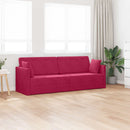 Gulvsovesofa Vinrød 213 x 70 x 77 cm Fløjl
