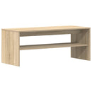 tv-bord 100x40x40 cm konstrueret træ sonoma-eg