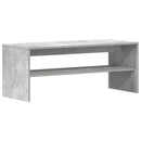 tv-bord 100x40x40 cm konstrueret træ betongrå