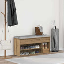 skobænk 102x30,5x45 cm konstrueret træ kunsteg