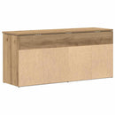 skobænk 102x30,5x45 cm konstrueret træ kunsteg