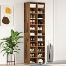 skoreol 54x34x183 cm konstrueret træ gammelt træ-look