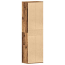 skoreol 54x34x183 cm konstrueret træ gammelt træ-look