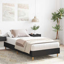 sengeramme uden madras 100x200 cm konstrueret træ sort