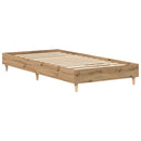 sengestel uden madras 100x200 cm konstrueret træ kunsteg