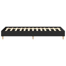 sengeramme uden madras 90x200 cm konstrueret træ sort