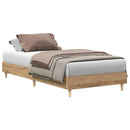 sengestel uden madras 90x200 cm konstrueret træ kunsteg