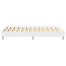 sengestel uden madras 140x190 cm konstrueret træ hvid