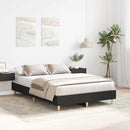 sengestel uden madras 135x190 cm konstrueret træ sort